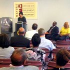 IMAGE: Mayor Rawlings-Blake announces local hiring impact of the Horseshoe Baltimore casino